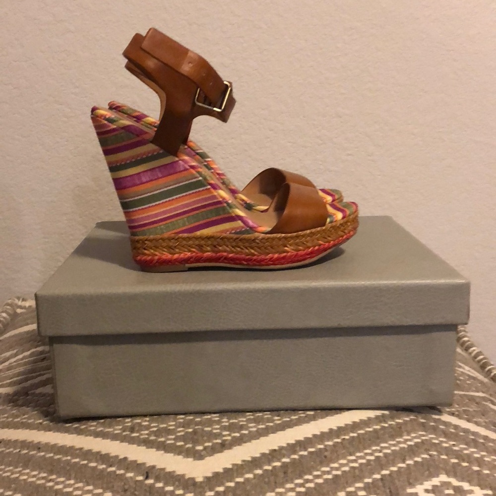 Chinese Laundry colorful wedges
